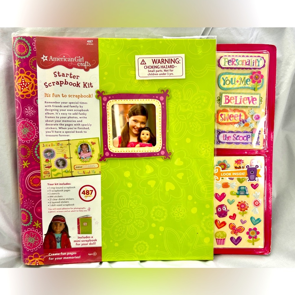 American Girl Starter Scrapbook